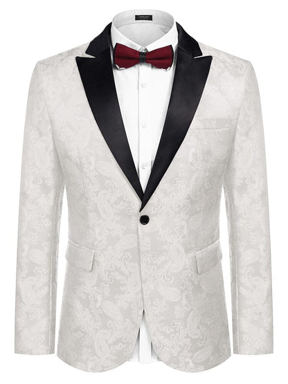 Floral Tuxedo Paisley Suit Jacket (US Only)