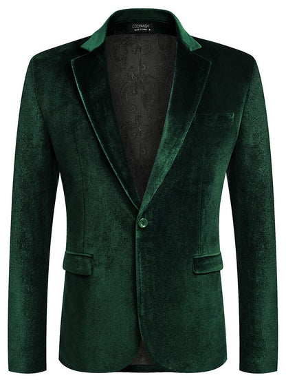 Luxury Velvet Blazer Jacket (US Only)