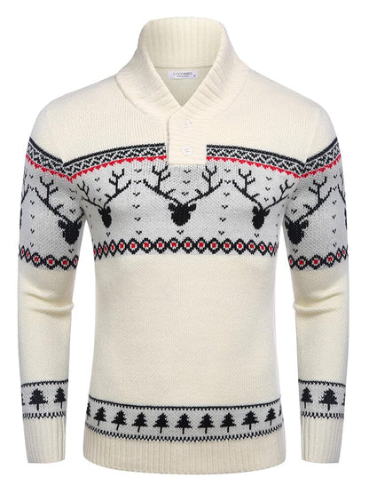 Casual Knitted Pullover Sweater (US Only)