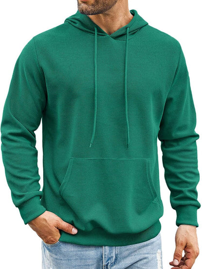 Classic Leisure Waffle Knit Hoodie (US Only)