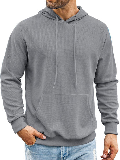 Classic Leisure Waffle Knit Hoodie (US Only)