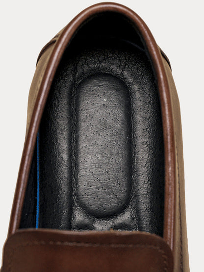 Top Grain Leather Horsebit Loafers