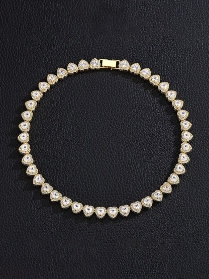 Radiant Hearts Cuba Chain