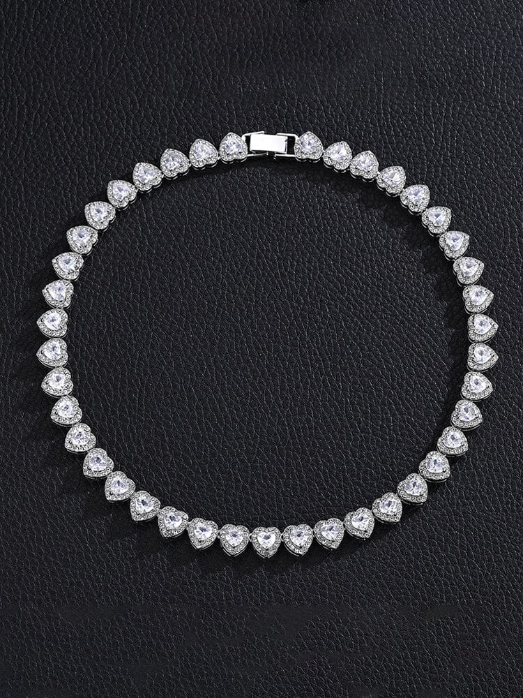 Radiant Hearts Cuba Chain