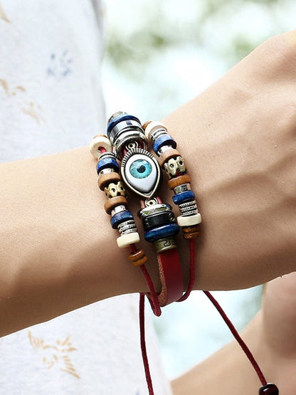 Bohemian Mystical Eye Beaded Bracelet