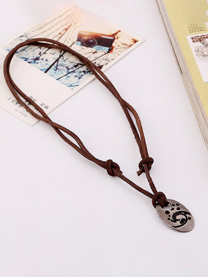 Tribal Swirl Pendant Necklace