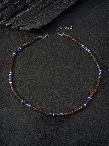 Bohemian Coconut Beaded Necklace