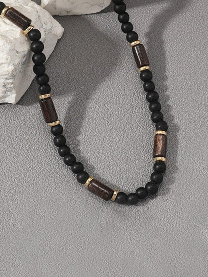 Bohemian Coconut Beaded Necklace