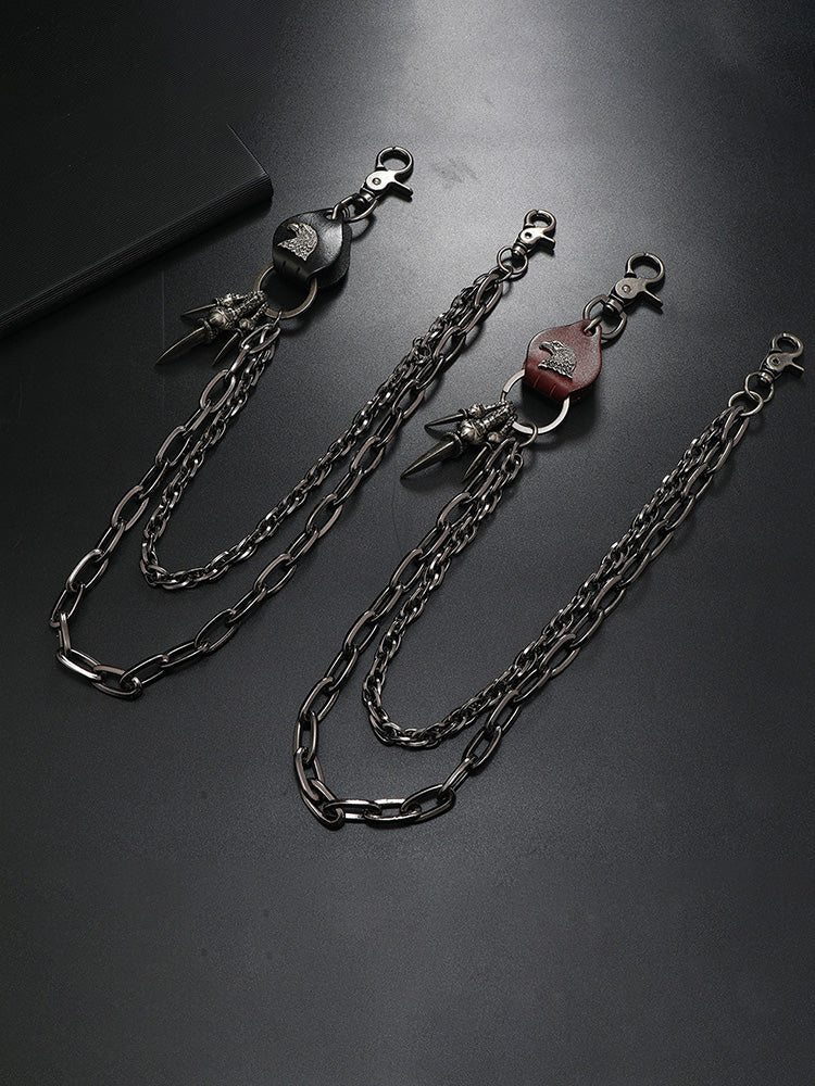Punk Rock Style Eagle Wallet Trouser Chain