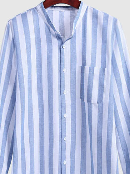 Striped Cotton Shirt 4