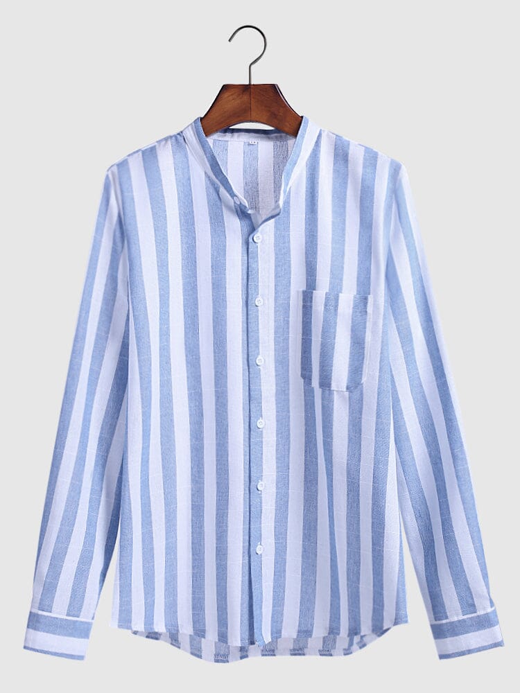Striped Cotton Shirt 4