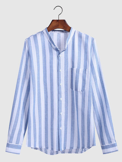 Striped Cotton Shirt 4