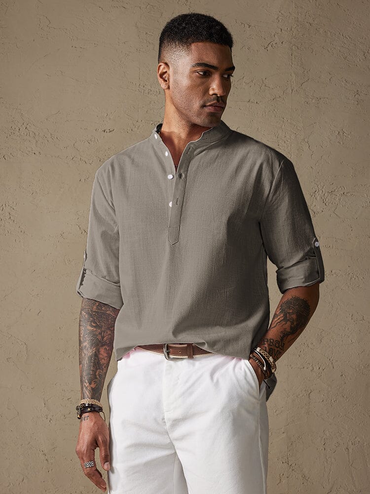 Cotton Long Sleeve Shirt