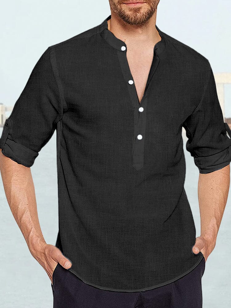 Cotton Shirt With Buttons