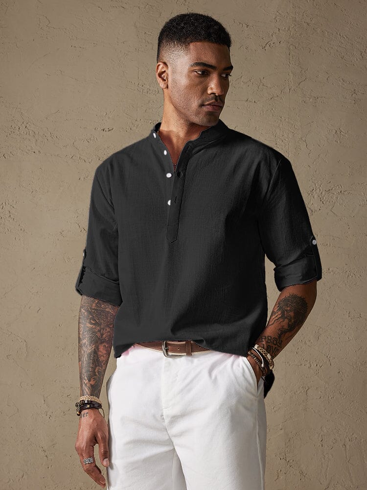 Cotton Long Sleeve Shirt