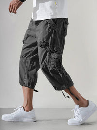 3/4 Capri-Dark Grey