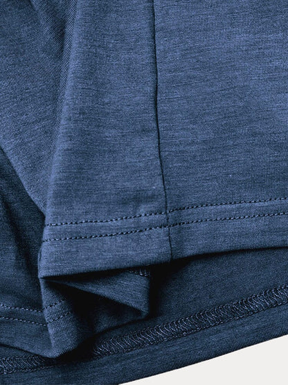 Lightweight Solid Polo Shirt