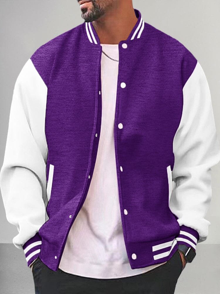 Casual Varsity Baseball Jacket