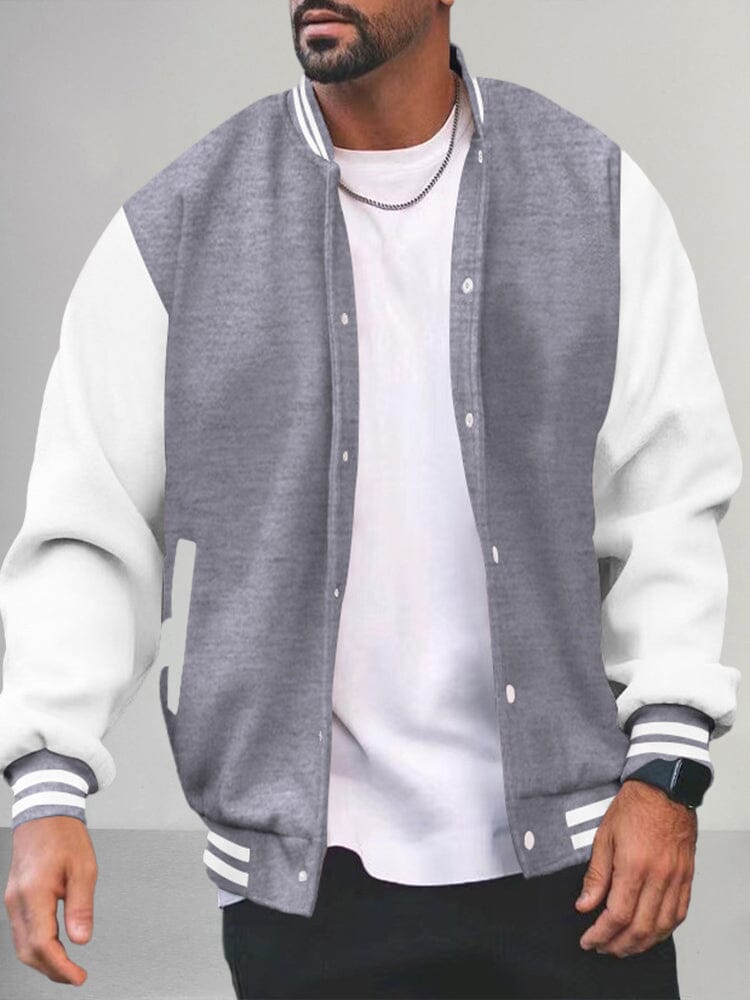 Casual Varsity Baseball Jacket