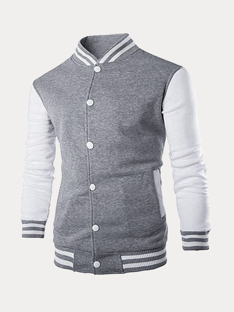 Casual Varsity Baseball Jacket