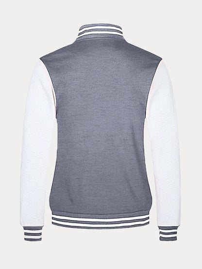 Casual Varsity Baseball Jacket