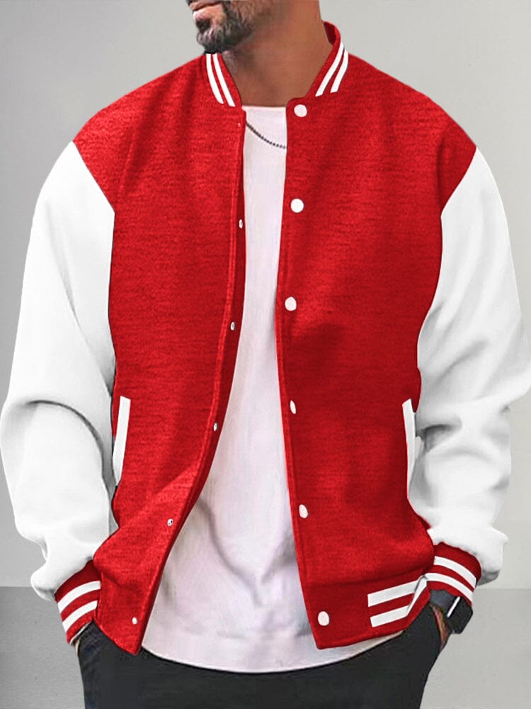 Casual Varsity Baseball Jacket