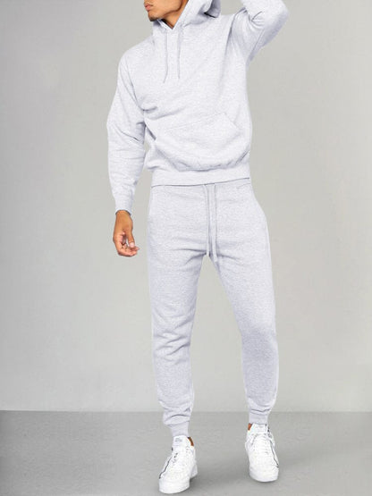 Casual Athleisure Hoodie Set