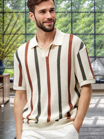 Stylish Breathable Knit Shirt