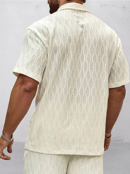 Soft Touch Wave Textured Shirt