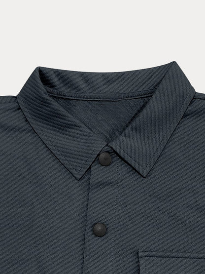 Athleisure Twill Jacket Set