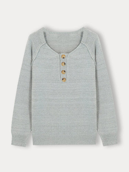 Leisure Knit Pullover Sweater