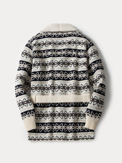 Fashion Thickened Knit Cardigan