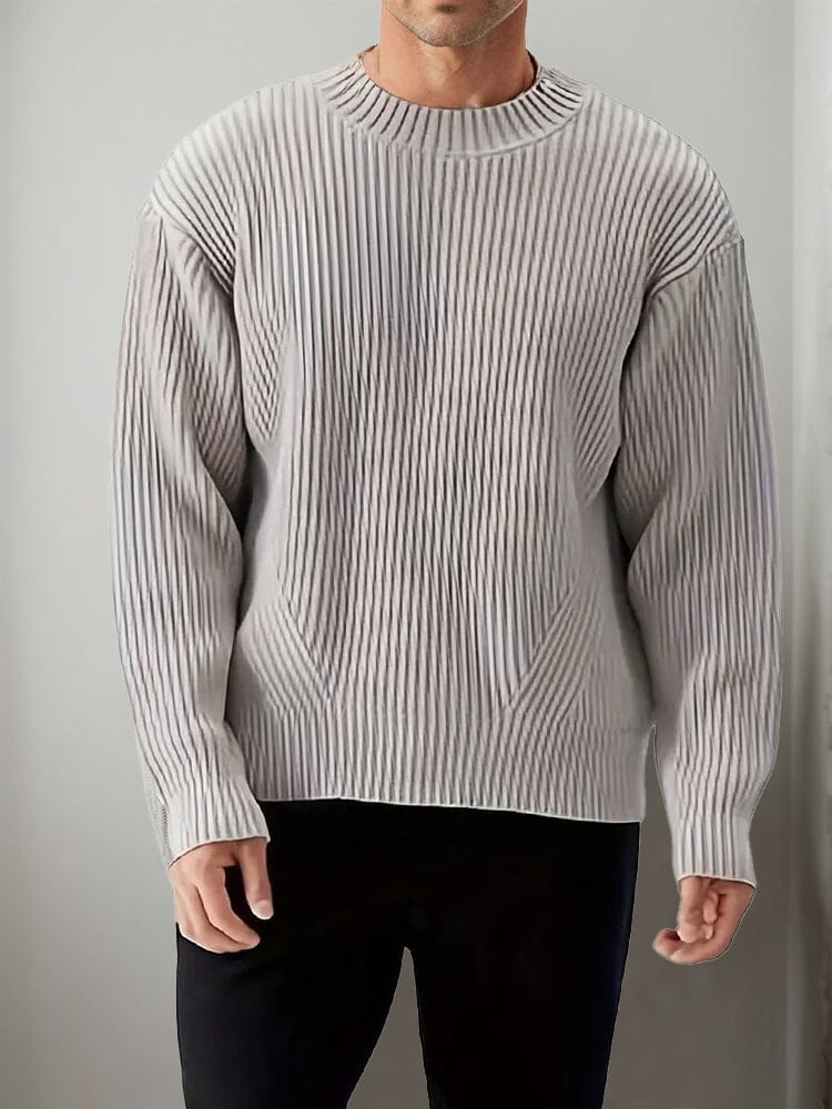 Smart Casual Minimalist Knit Pullover