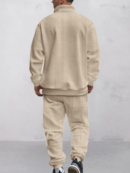 Modern Jacquard Activewear Set