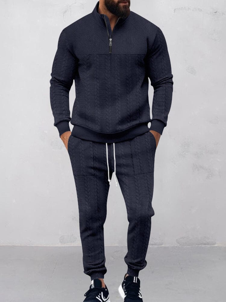 Modern Jacquard Activewear Set