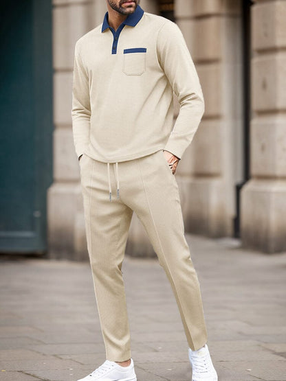 Smart Casual Waffle 2-Piece Set
