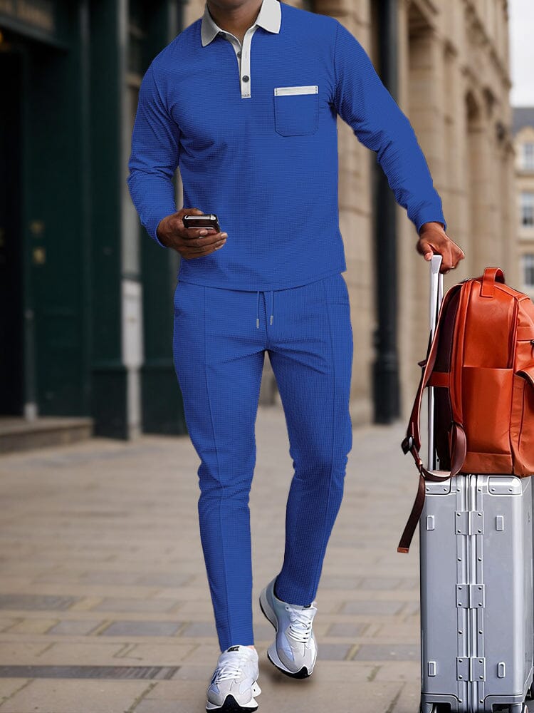 Smart Casual Waffle 2-Piece Set