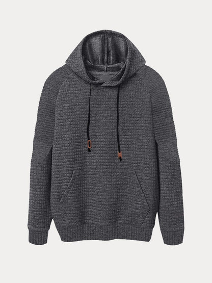 Comfy Relaxed Fit Waffle Hoodie