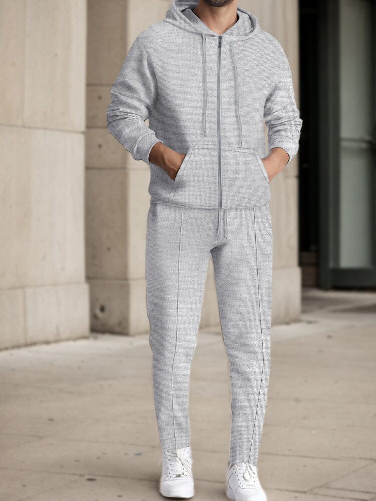 Comfy Waffle 2-Piece Tracksuit