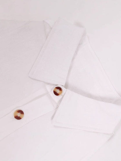 Casual Solid 2-Piece Matching Set