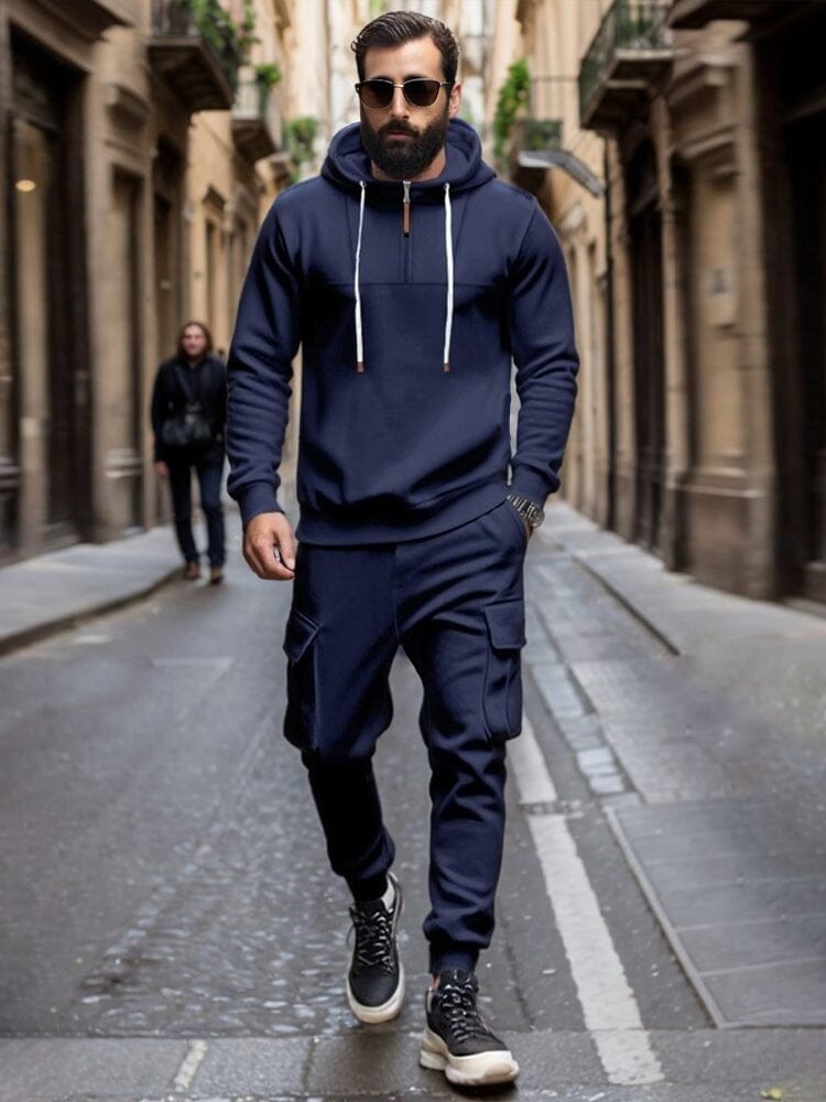 Soft Athleisure Hoodie Pants Set