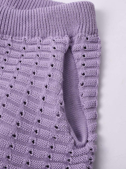 Summer Breathable Knit 2-Piece Set