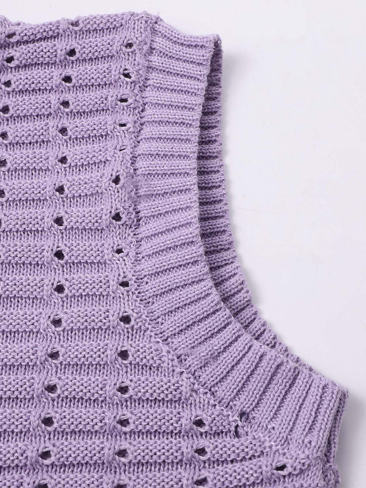 Summer Breathable Knit 2-Piece Set
