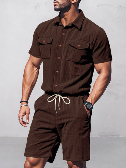 Refined Comfort Corduroy 2-Piece Set