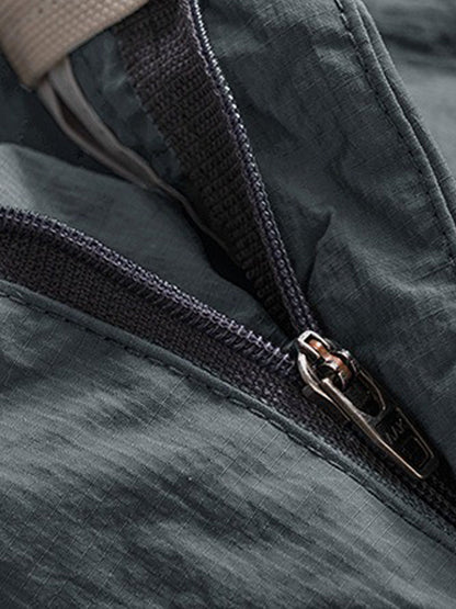 Casual Summer Utility Cargo Shorts
