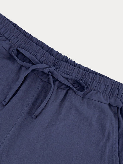 Premium Cotton Hooded Tank Shorts Set
