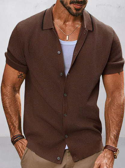 Classic Summer Fashion Knit Shirt