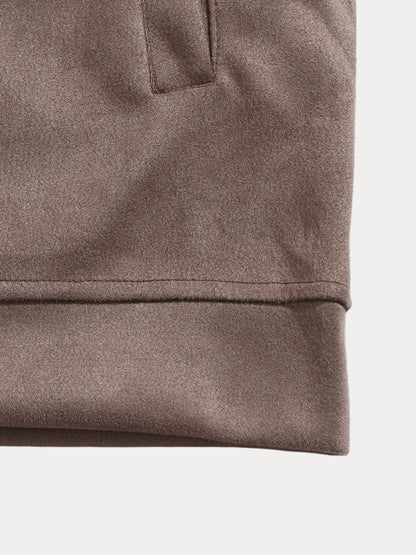 Classic Comfy Leisure Suede Jacket