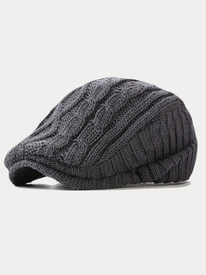 Retro Versatile Knitted Beret Hat