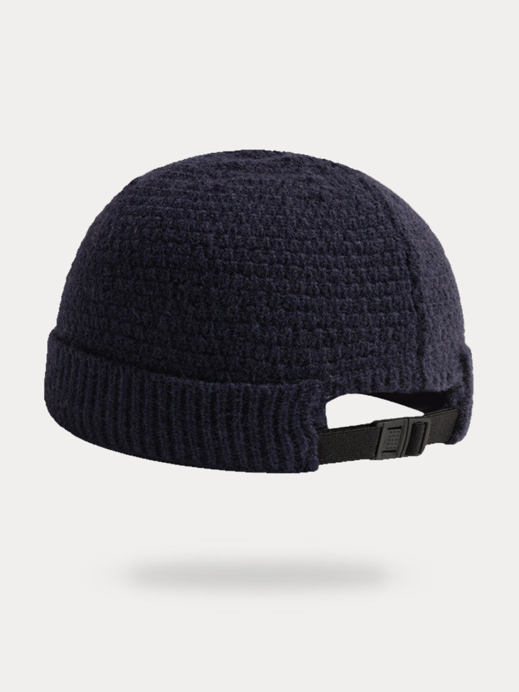 Versatile Warm Knit Brimless Beanie Hat
